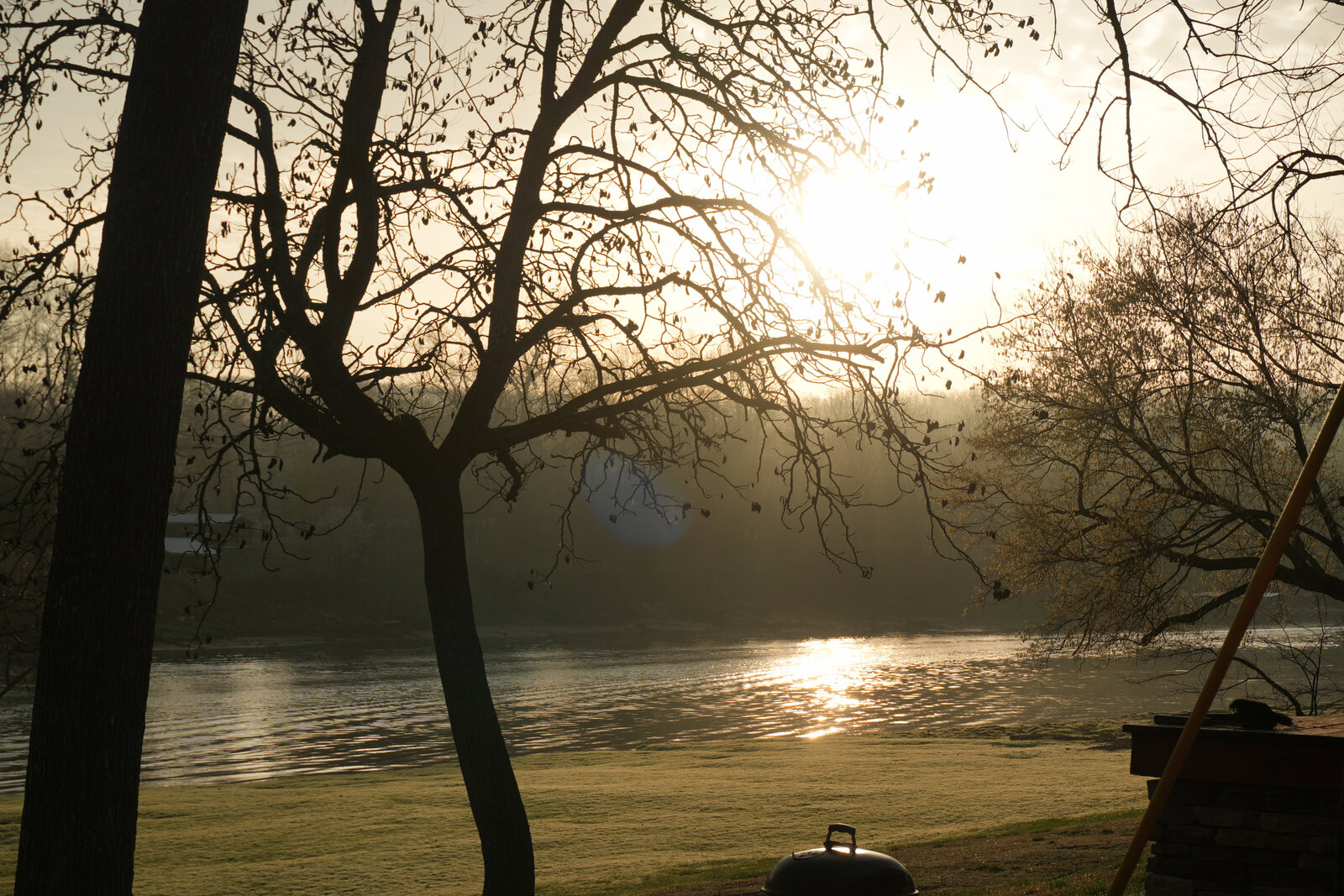 Sunset on the River
